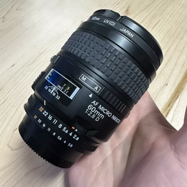 Nikon Micro-NIKKOR 60mm f/2.8 CRC D AF Lens