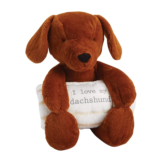 Dachshund Plush with Blanket