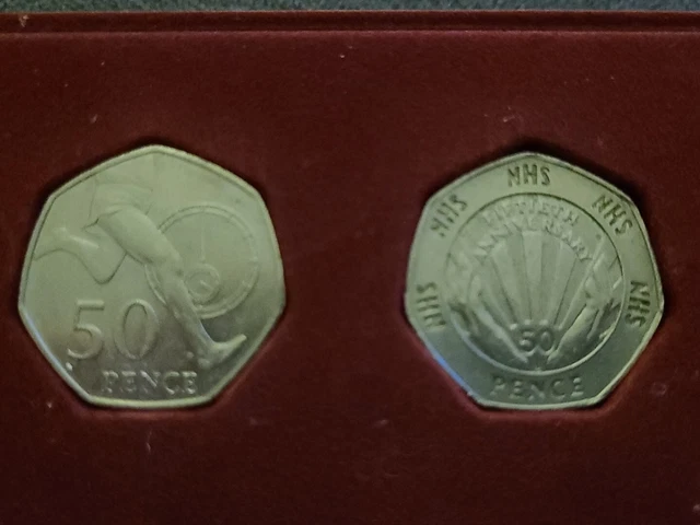 RARE 50pence Coins Bundle