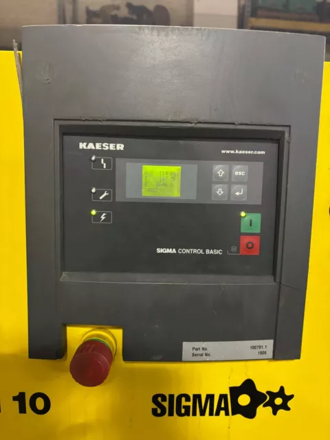 10 HP Kaeser Rotary screw air compressor 2