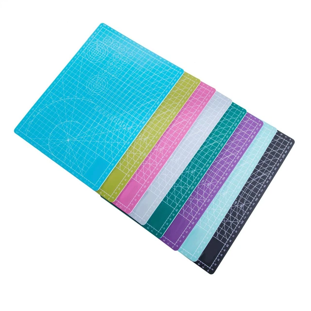 Alfombra de corte de PVC A4 almohadilla única de autocuración herramienta de patchwork hecha a mano 30x22 cm
