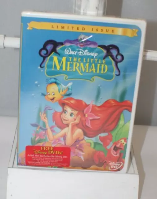 Disney The Little Mermaid DVD 1989 Limited Issue Special Features NEW - SEALED
