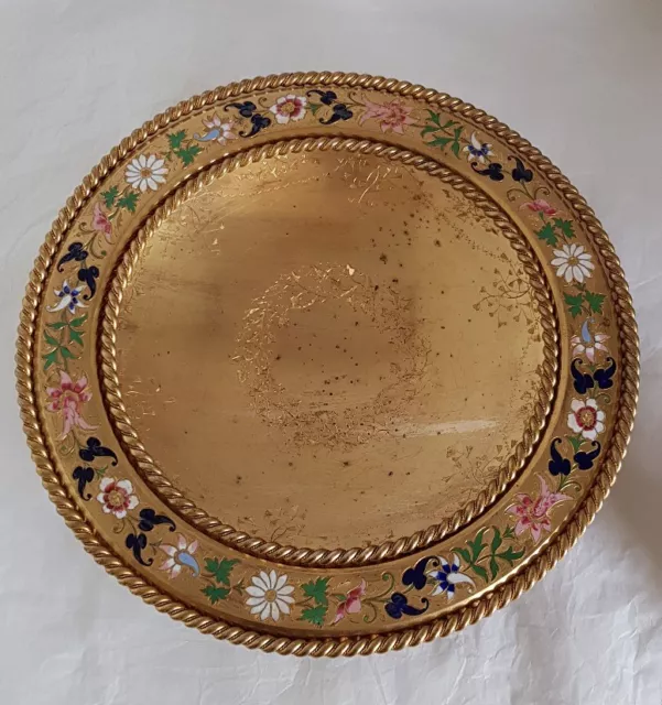 A late C19th French Gilded Ormolu Compotier / Tazza .