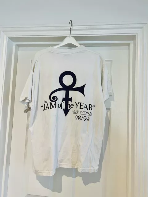 Prince Official Jam Of The Year Tour Shirt 1998/99 2