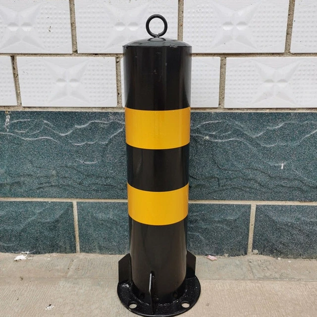 PARKING STOP SAFETY Warning Column Driveway Security Barrier Stop ...