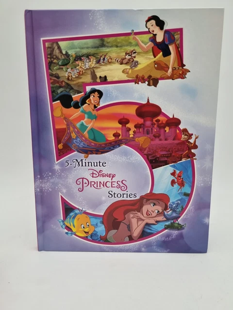 Disney Princess 5 Minute Stories Aladdin Little Mermaid Snow White Etc