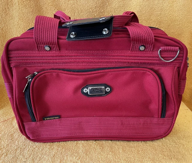 Ricardo Beverly Hills Tiburon Carry On Canvas Bag red
