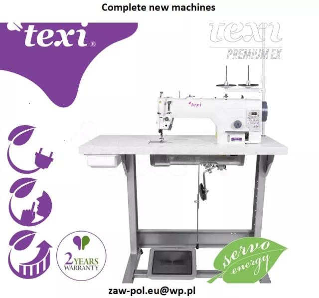 TEXI TRONIC 7 NF PREMIUM for  light and medium  + TABLE  NEW Sewing Machine FR