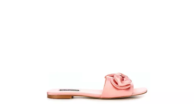 Zigi Soho Womens Valiant Open Toe Casual Slide Sandals, Pink, Size 8.0 2