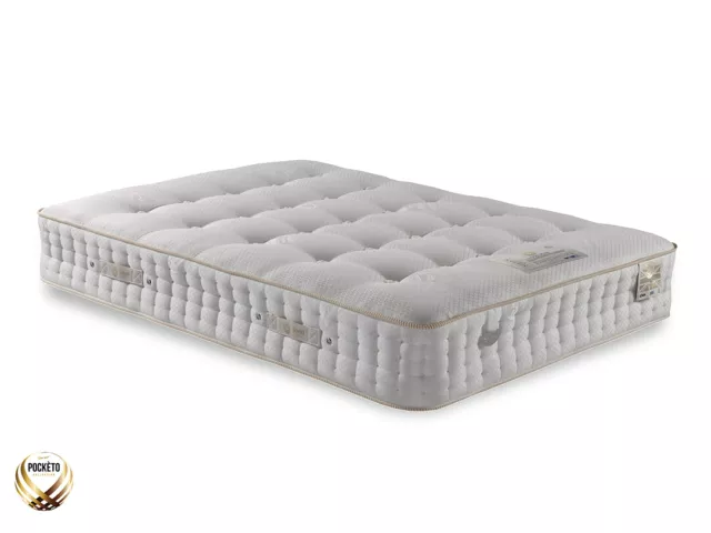 5000 Pocket Sprung Sareer Pocketo Mattress 2Ft 3Ft 4Ft 4Ft6 5Ft 6Ft