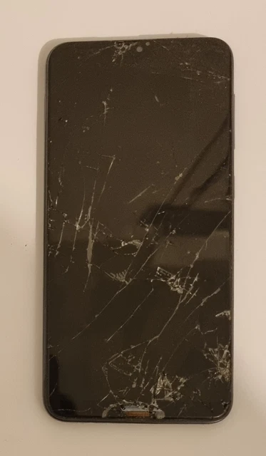 Téléphone Redmi 9T (Note 11 Pro) Pour Pièces - Écran Cassé, S'allume Mais Ne Fonctionne Pas