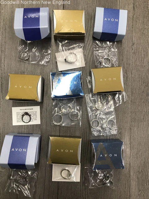 IOB Sterling Silver Avon Mixed Jewelry Lot w. Stone Elegant Earrings Ring 33.21g IOB Sterling Silver Avon Mixed Jewelry Lot w. Stone Elegant Earrings Ring 33.21g