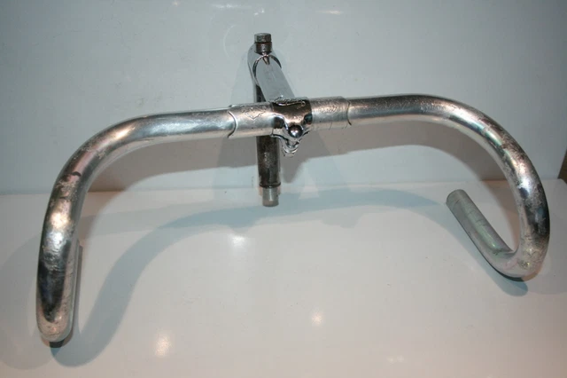 cintre course GUID marque déposée ancien old handlebars potence stem 420/ 65 mm