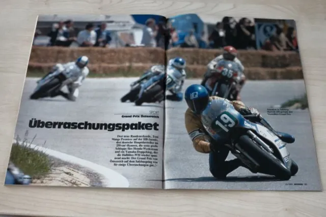 Motorrad 11653) Großer Preis von Österreich auf dem Salzburgring - ein interessa