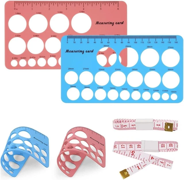 Tubing Sizing Ruler NIPPLE RULER, NIPPLE Rulers for Flange Sizing Measurement Tool ...