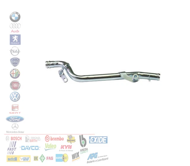 Tubo Acqua Raffreddamento Anteriore Per Fiat Panda 500 Lancia Ypsilon 1.3 1.4 - Ricambio 15/2995