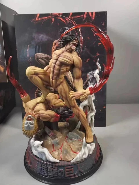Figurine Eren Jager - L'Attaque Des Titans - 30 Cm - Statue PVC - Anime 2025
