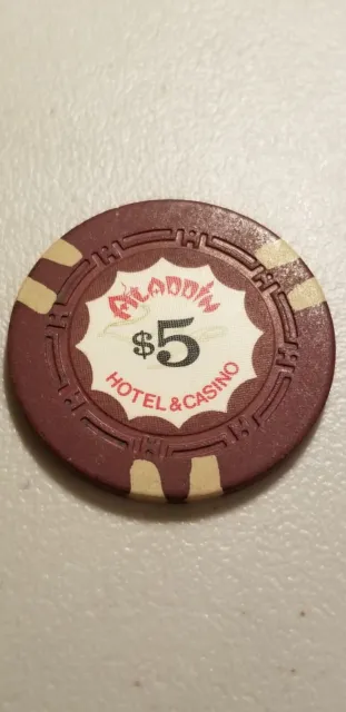 Historic Aladdin $5 Casino Chip