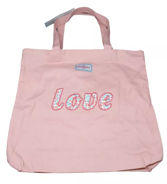 CATH KIDSTON LOVE Perfect Shopper Tote Bag New Tags Pink 19.99