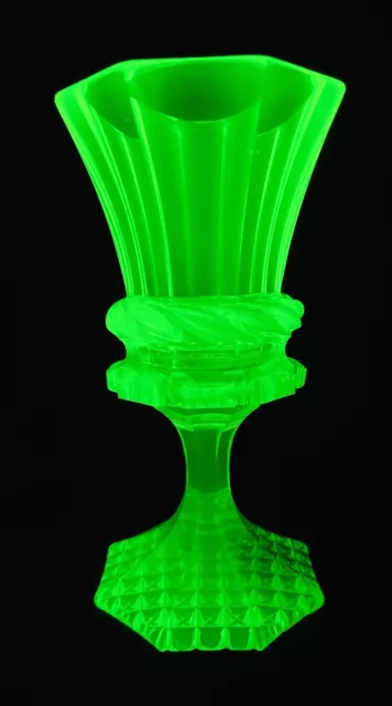 Boheme Josephinenhut Riedel Uranium Glass Uranglas Vaseline Urane Verre Ouraline