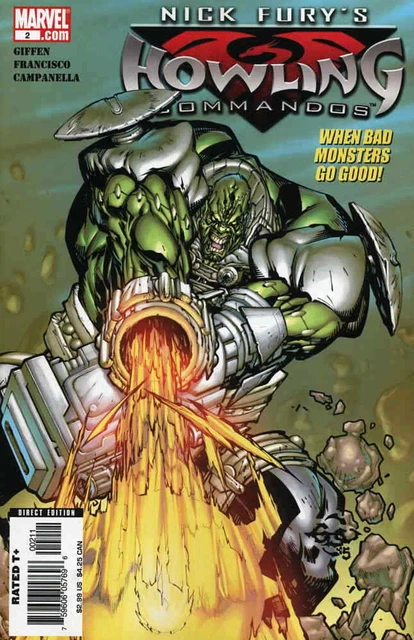 Nick Fury's Howling Commandos #2 VF; Marvel | we combine shipping