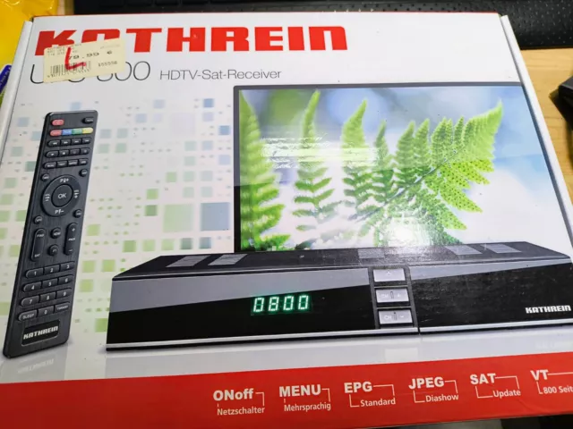 Kathrein HDTV Sat Receiver UFS 800