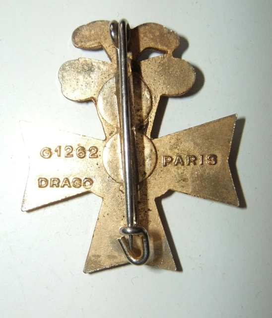 Ancien Insigne De Cavalerie Française – Centre D’instruction De L’Arme Blindée – Modèle Original Dragon