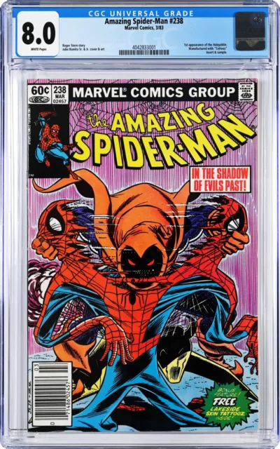 Amazing Spider-Man #238A CGC VF 8.0 White Pages 🔥 1st Appearance Hobgoblin! 🔥