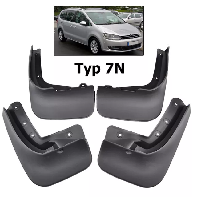 4 Für VW SHARAN Seat Alhamba 7N 2011-23 Schmutzfänger Spritzlappen  Vorne+Hinten