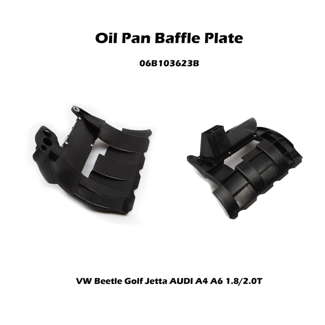 Plaque De Restriction De Carter D'huile ABS - Compatible VW/Audi 1.6 1.8T 2.0 1.9TDI - Réf. 06B103623 - 5