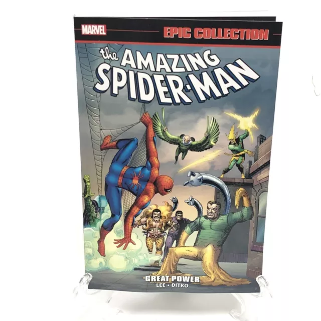 Amazing Spider-Man Epic Collection Vol 1 Great Power 2022 Edition New Marvel TPB