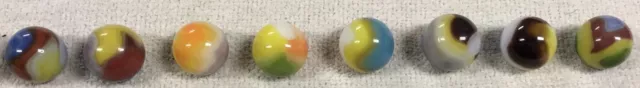 Vintage Christensen Agate Co. Marble’s ~ 9 Perfect Marble’s (1 Chipped)~CAC~