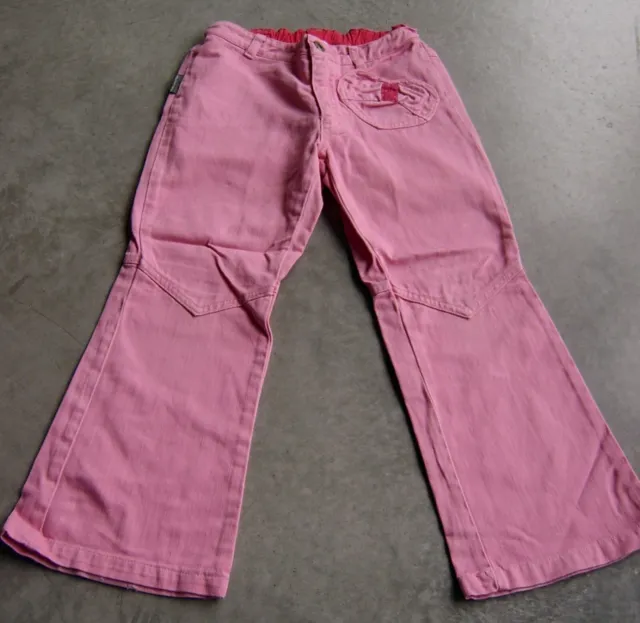Vintage Runs Scotty Run Girls Pink Bootleg Leg Jeans Sz 6