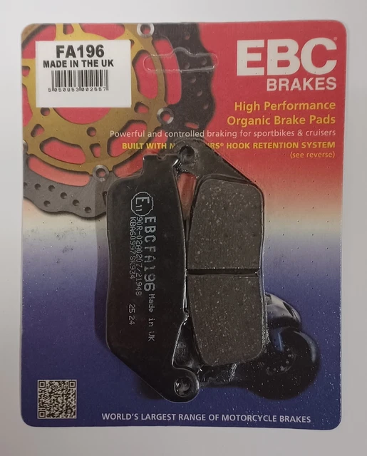 EBC Bremsbeläge FA252 – Für Yamaha Motorräder XJR, FZ, MT & Andere Modelle