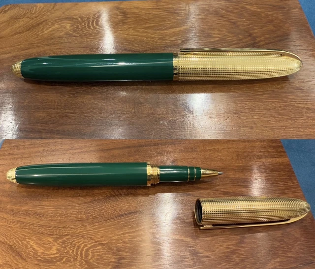 Stylo Bille Roller Troika Lufthansa Vintage Rare Avec écrin - Occasion Multicolore