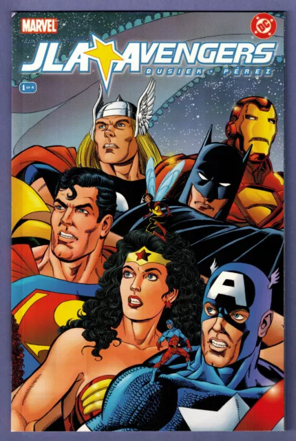 Jla Avengers 1 2003 George Perez Kurt Busiek Dc Marvel Comics Justice League Fn-