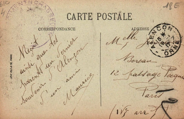 CPA 61 - ALENCON (Orne) - 2. Rue du Pont Neuf (petite animation) 2
