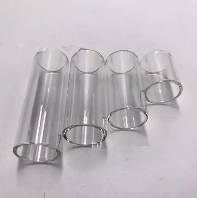 3pcs Clear Glass Slide Guitar Bottleneck Set for Acoustic Electric Accessories