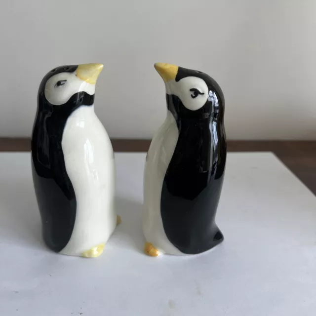 Carlton Ware england . Penguin salt and pepper set Never Used