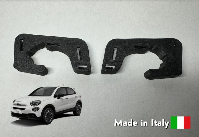 COPPIA GANCI SUPPORTO FERMI CAPPELLIERA BAULE LANCIA YPSILON 2003-11 ORIGINALE - Foto 4