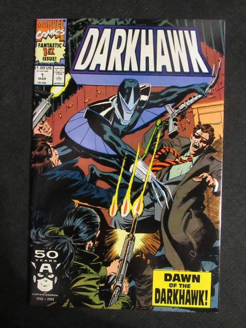 Darkhawk #1 (1991) Key 1st Issue Marvel Comics VF/NM 9.0 DE952