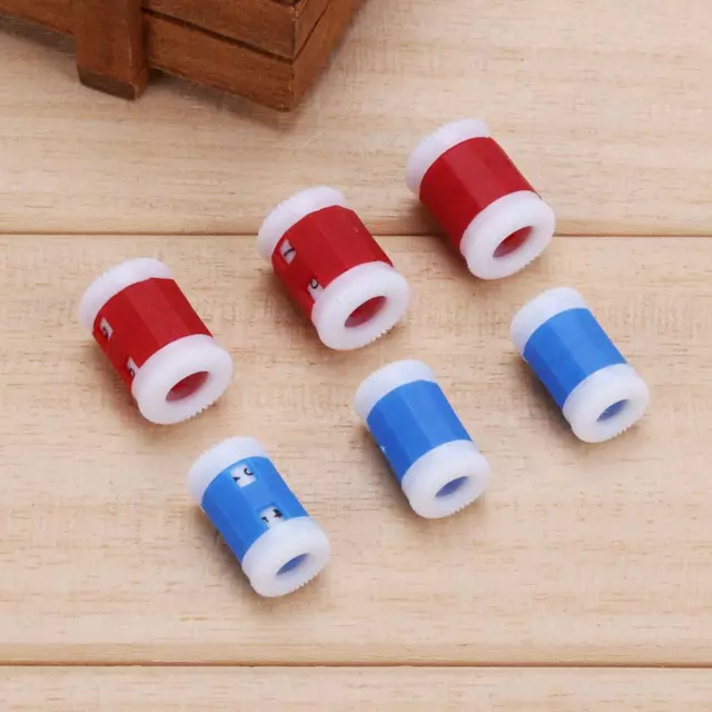 10pcs Plastic Marking Counter Knitting Counter Red/blue 2 Sizes Sewing Accessory