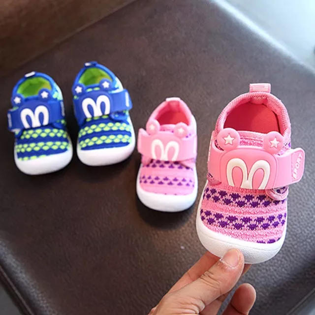 Toddler Children Kids Baby Boys GIrls Squeaky Single Shoes Sneaker Prewalker AU