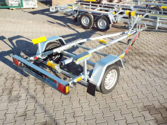 Bootstrailer 500kg Neu, für Boote bis 3,5m Bootsanhänger f. Sportboot Motorboot 3