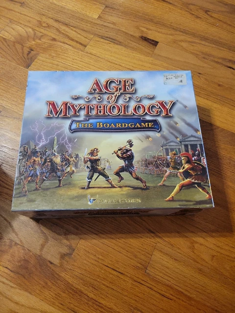 Vintage, Age of Mythology, The Board Game, Eagle Games partially unpunched Vintage, Age of Mythology, The Board Game, Eagle Games partially unpunched