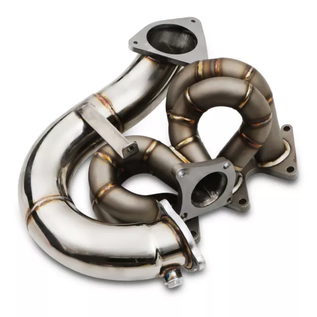 Direnza 3Mm Stainless Exhaust Manifold & Decat Downpipe For Renault Megane Rs