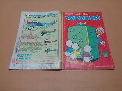 Topolino N° 783 Originale Mondadori Disney Buono 1970 Bollini