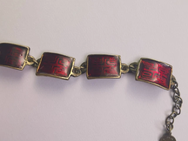 Bracelet Vintage Signé POGGI – Paris – Métal Argenté – Design Années 70/80 – État TBE