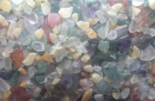 10g- 50g Natural Gemstone Chips Crystal Stone Tumbled Wicca Chakra Jewelry Craft