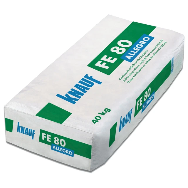 Knauf Calciumsulfat-Fließestrich FE80 Allegro 40kg Werktrockenmörtel
